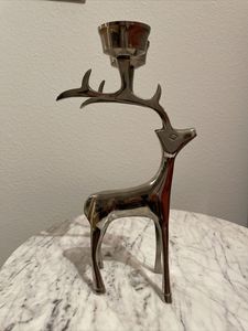 Candelabros de Reno de metal para restaurante cálido europeo de lujo - Product Image 5