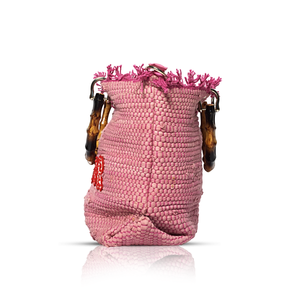 กระเป๋าถือผ้าฝ้ายวินเทจสำหรับผู้หญิงกระเป๋าโท้ทผ้าแคนวาสเป็นมิตรกับสิ่งแวดล้อมออกแบบได้ตามต้องการมีสไตล์โบโฮ - Product Image 3