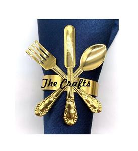 Meilleur design Rond de serviette en fil d'acier Ensemble de quatre Rond de serviette de qualité supérieure Taille personnalisée Rond de serviette - Product Image 6