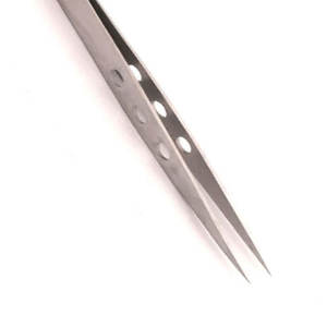 Pinzas de pestañas personalizadas de etiqueta privada a la venta pinzas de extensión de pestañas extensiones de acero inoxidable pinzas de pestañas - Product Image 6