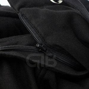 Sweat-shirts à fermeture éclair intégrale de bonne qualité pour hommes - Couleurs et logos personnalisés, 100% coton, mode automne, respirant, écologique, best-seller - Product Image 4