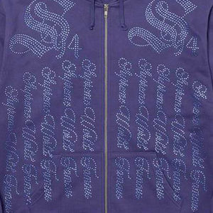 Hommes Vêtements Strass Hoodies Léger Bas quantité minimale de commande Strass Hoodies Couleur Personnalisée Strass Hoodies - Product Image 5