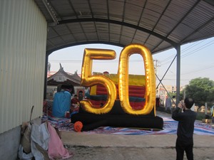 ลูกโป่งโฆษณาพองลมไฟฟ้า รุ่น Golden 50 สำหรับงานอีเว้นท์ - Product Image 3