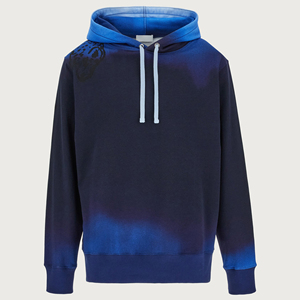 Sweat-shirt à capuche imprimé personnalisé sur toute la surface pour hommes Pull à capuche 100% coton respirant de haute qualité pour la saison d'automne - Product Image 1
