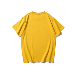 T-shirt uni à prix surprise 100% coton T-shirts sérigraphie en coton lourd T-shirt en coton pour hommes livraison DDP - Product Image 1