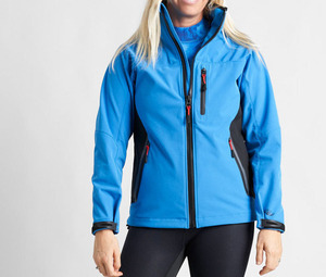 Chaqueta Softshell personalizada de calidad superior para mujer, chaqueta de manga larga a prueba de viento, nuevas chaquetas para correr al aire libre - Product Image 1