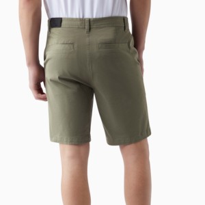 Shorts de jogging décontractés pour hommes, séchage rapide, légers, 100 % coton, couleur unie, poches plates sur le devant, écologiques, personnalisables - Product Image 4