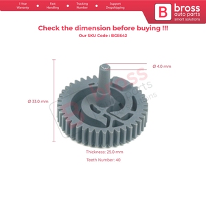 Motor de Bloqueo de Maletero BGE642 8200102583 para Clio Scenic Megane Twingo - Product Image 6