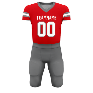 Uniformes de football américain personnalisés ensembles de sublimation numérique maillot et pantalon - Product Image 4