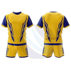 Tenues de rugby personnalisées à faible MOQ, ensembles de conception haut de gamme, les plus vendues, économiques, respirantes, vêtements de sport de rugby - Product Image 3