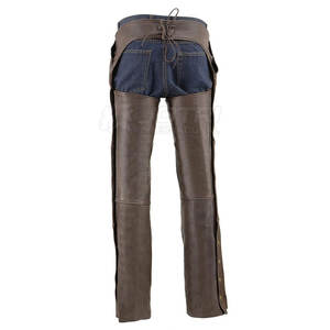 2024 New Hot Sale MenLeather <b>Chaps</b> Solid Color Breathable Best Design <b>Leather</b> <b>Chaps</b> for Sale - Product Image 3