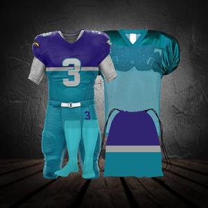 Uniforme de fútbol con nombre de equipo hecho a medida de alta calidad, ropa de equipo para hombres, uniformes de fútbol americano para hombres - Product Image 6