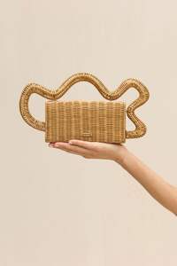 Porte-serviettes de canne pour cadeau artisanat fait à la main nouveaux anneaux de serviette en rotin de conception personnaliser l'emballage - Product Image 5