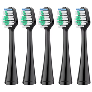 Têtes de brosse à dents en nylon doux Ultimate Comfort, 5 pièces, compatibles avec les brosses à dents électriques, pour usage hôtelier et domestique - Product Image 3