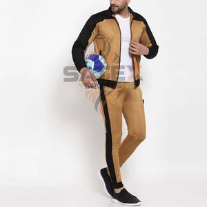 Ensemble survêtement homme en coton de haute qualité, léger et respirant, avec logo personnalisé, hiver, uni, à capuche, deux pièces - Product Image 1