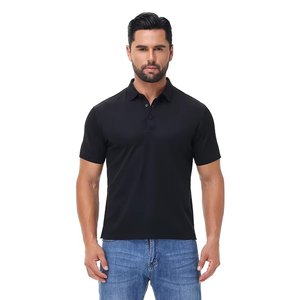 Polo de hombre al por mayor de fabricante, diseño clásico antibacteriano sensible al hielo, adecuado para negocios y ocasiones Casuales - Product Image 6