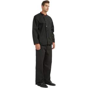 Uniformes de Chef Unisex, Manga Corta, 100% Algodón, Personalizables, Transpirables, de Alta Calidad, con Cierre de Botones, para Cocina y Restaurante - Product Image 5