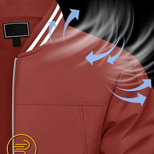 Blouson Bomber Décontracté Hiver Homme en Toile Chaude Personnalisable Épaissi Multi-Poches Streetwear avec Logo Avant Coupe-Vent 2026 - Product Image 3