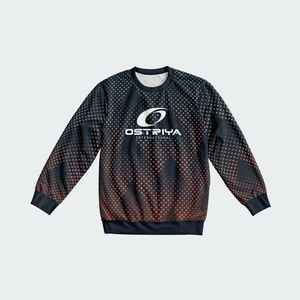 2026 Latest Design Custom <b>Crewneck</b> Sweatshirts Men's <b>Sweater</b> Long Sleeve Sweat Shirts Thick Polyester Fleece - Product Image 3