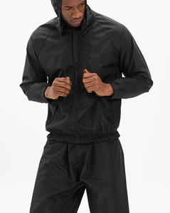 2025 OEM unisexe hommes femmes 100% polyester mémoire survêtements ensembles assortis 2 pièces hiver imperméable survêtement ensemble avec logo personnalisé - Product Image 2