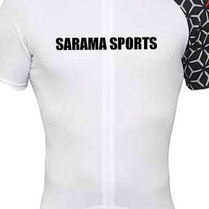 Ensemble de vêtements de cyclisme unisexe au meilleur design, de haute qualité, OEM personnalisé, impression numérique respirante, manches courtes, taille plus - Product Image 3