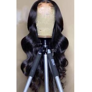 วิกผมแบบมีลูกไม้โปร่งใสธรรมชาติผ้าคู่สำหรับต่อผมมนุษย์บริสุทธิ์จากอินเดีย - Product Image 4