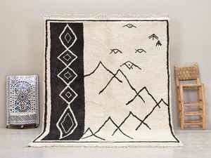 Living Room Use 100% Polypropylene Azilal <b>Rug</b> <b>Vintage</b> Moroccan <b>Rugs</b> Wholesale Tribal Berber Carpet - Product Image 4