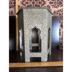 Taburete marroquí hecho a mano, puf otomano, cojín decorativo bohemio, reposapiés tradicional bereber, muebles para la sala de estar. - Product Image 1