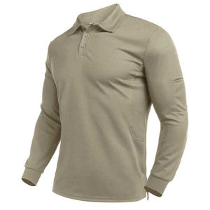 Polos de manga larga para hombre, camisetas deportivas de golf informales ligeras de secado rápido, camisetas para hombre - Product Image 5