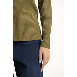 เสื้อถักทรงเข้ารูปสำหรับผู้หญิง WM-KTP-WS25-113 - Product Image 4