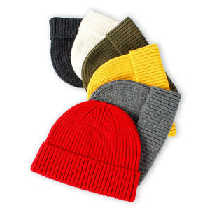 Custom Luxury Winter Unisex Beanie <b>Caps</b> 100% Cotton Breathable <b>Waterproof</b> Jacquard Cute Design Custom Logo & Colors - Product Image 1