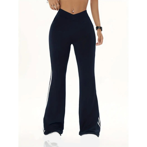 Pantalones de chándal casuales de algodón impermeables con estampado gráfico de letras personalizadas, talla grande, afelpados y cepillados, para exteriores, modelo YSJY 2025 - Product Image 1