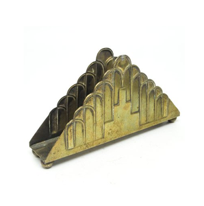 Triangle Brass <b>Tissue</b> holder Matte Polished Rustic Design Brass <b>Tissue</b> <b>Paper</b> Holder Custom Logo Accepted - Product Image 1