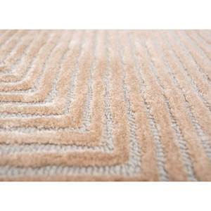 Cera Classic Striped Viscose Hand Tufted <b>Rug</b> Grey Black 10mm <b>Thickness</b> for Living Hallway Rectangle Jacquard Design-Tnq-50068 - Product Image 3