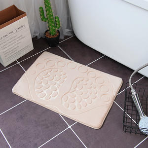 Tapis de protection de sol de bureau personnalisé en flanelle gaufrée pour chaises à roulettes, tapis minimaliste uni fabriqué à la machine pour parquet - Product Image 5