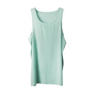 Waistcoat <b>Men</b> Ice Silk Seamless Wear Undershirt <b>Men</b> Sleeveless <b>Underwear</b> Pure White <b>Sports</b> Hurdles Summer Thin Base Shirt - Product Image 1