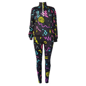 Chándales de impresión por sublimación para mujer con estilo nuevo y de alta calidad, chándales de moda para mujer con impresión de diseño personalizado - Product Image 4