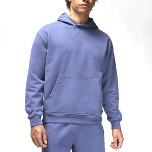 Survêtement délavé à l'acide pour homme, sweat à capuche et pantalon, tissu doux, coupe confortable dans la rue - Product Image 1