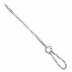 Buhner 30 cm Aguja de sutura de vulva de acero inoxidable Instrumento veterinario - Product Image 6