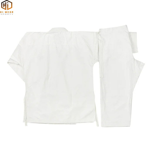 Camisa de manga larga de tela de algodón de alta calidad para niños adultos hombre mujer traje de artes marciales ropa de entrenamiento - Product Image 4