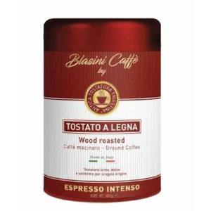 Blasini Intense Espresso Intenso Torréfaction Italienne BITTER 250g Boîte de 6 Sachets Café Arabica Moulu Premium Caféiné - Product Image 1