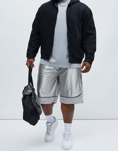 Logotipo personalizado OEM entrenamiento poliéster 5 pulgadas entrepierna anime fitness sudor unisex deportes baloncesto hombres gimnasio malla pantalones cortos con bolsillo - Product Image 6