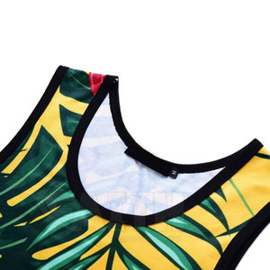 Débardeur de sport pour homme, décontracté, été, respirant, écologique, séchage rapide, coton/polyester, sublimation, confortable, vêtements de sport - Product Image 4