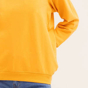 Sudadera de algodón pesado de calidad superior para mujer, 100% algodón con lentejuelas frontales, Color personalizado para las estaciones de otoño e invierno - Product Image 6