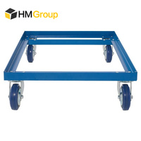 Nouveau design personnalisé 600x391x30mm plateau à pain chariot