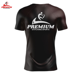 Camisa de compresión transpirable personalizada para hombre, ropa de compresión para gimnasio y fitness para hombres - Product Image 4
