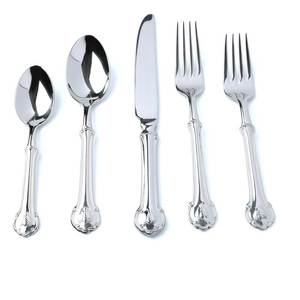 Ensemble de couverts de haute qualité en acier inoxydable poli miroir idéal pour les ustensiles de cuisine de restaurant et d'hôtel directement de l'usine en Inde - Product Image 1