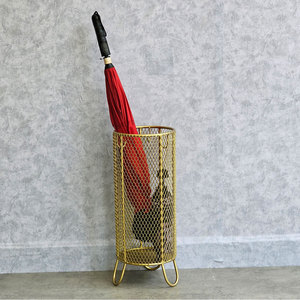 Porte-parapluie circulaire moderne avec structure en fer thermolaqué KTB68128 - Product Image 2