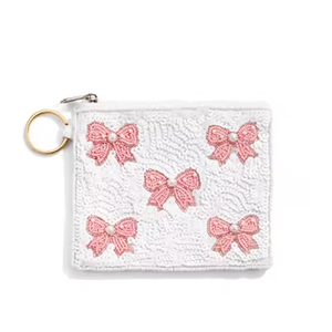 Handmade Seed Beads coin pouch with <b>embroidery</b> design Wholesale beaded coin purses with intricate handmade MD Handicrafts - Product Image 2