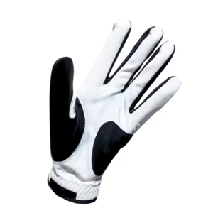 Guantes de golf de cuero genuino Cabretta impresos con logotipo personalizado de alta calidad para adultos Uso deportivo de PU transpirable para hombres y mujeres - Product Image 4